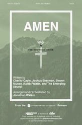 Amen SATB choral sheet music cover